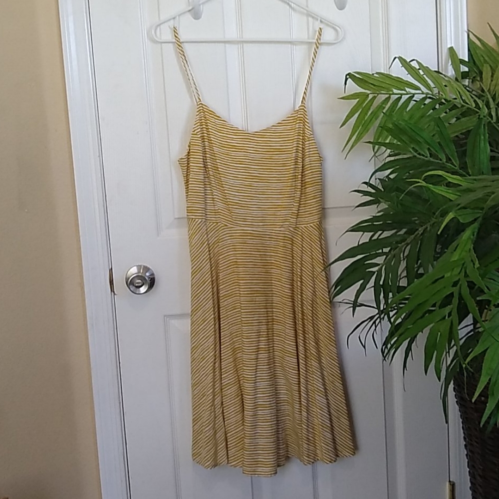 Yellow Flowy Summer Dress